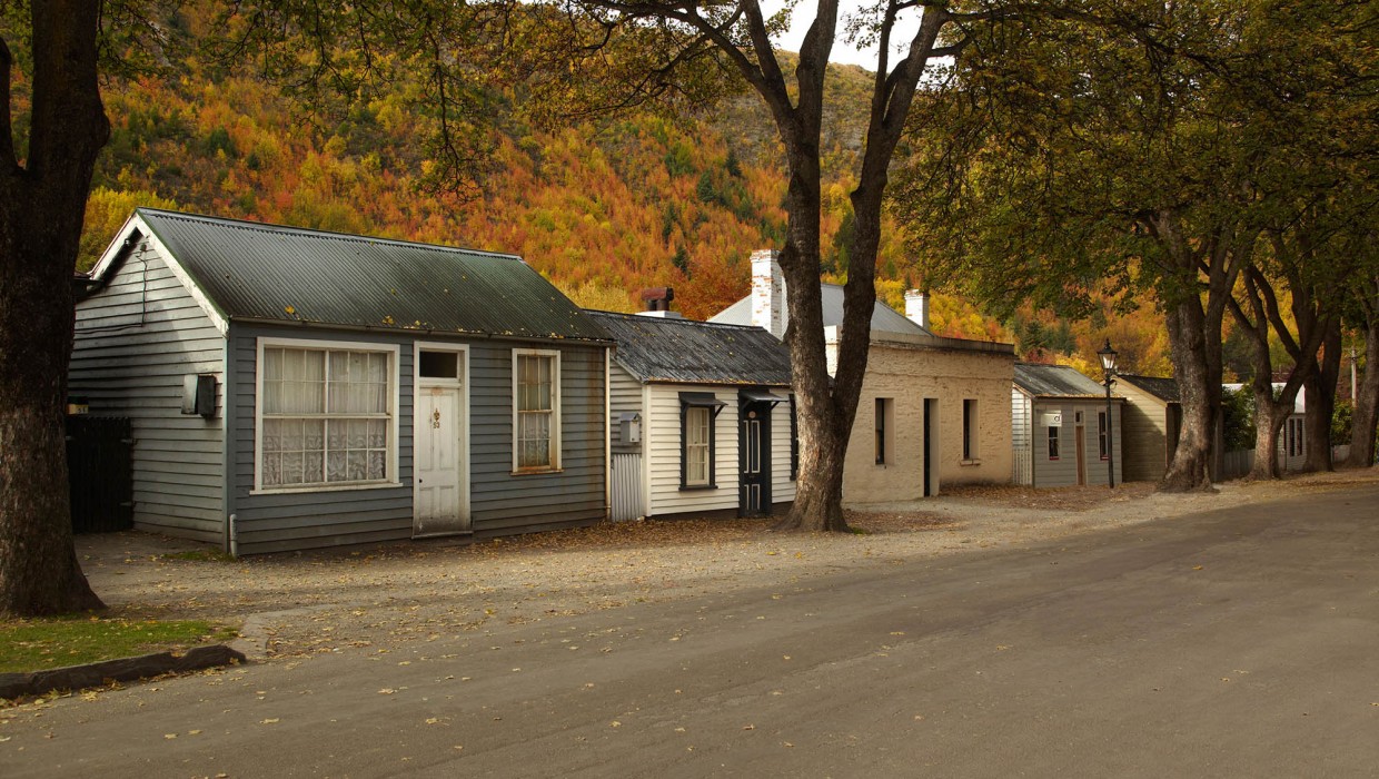 Historic miners cottages, Arrowtown