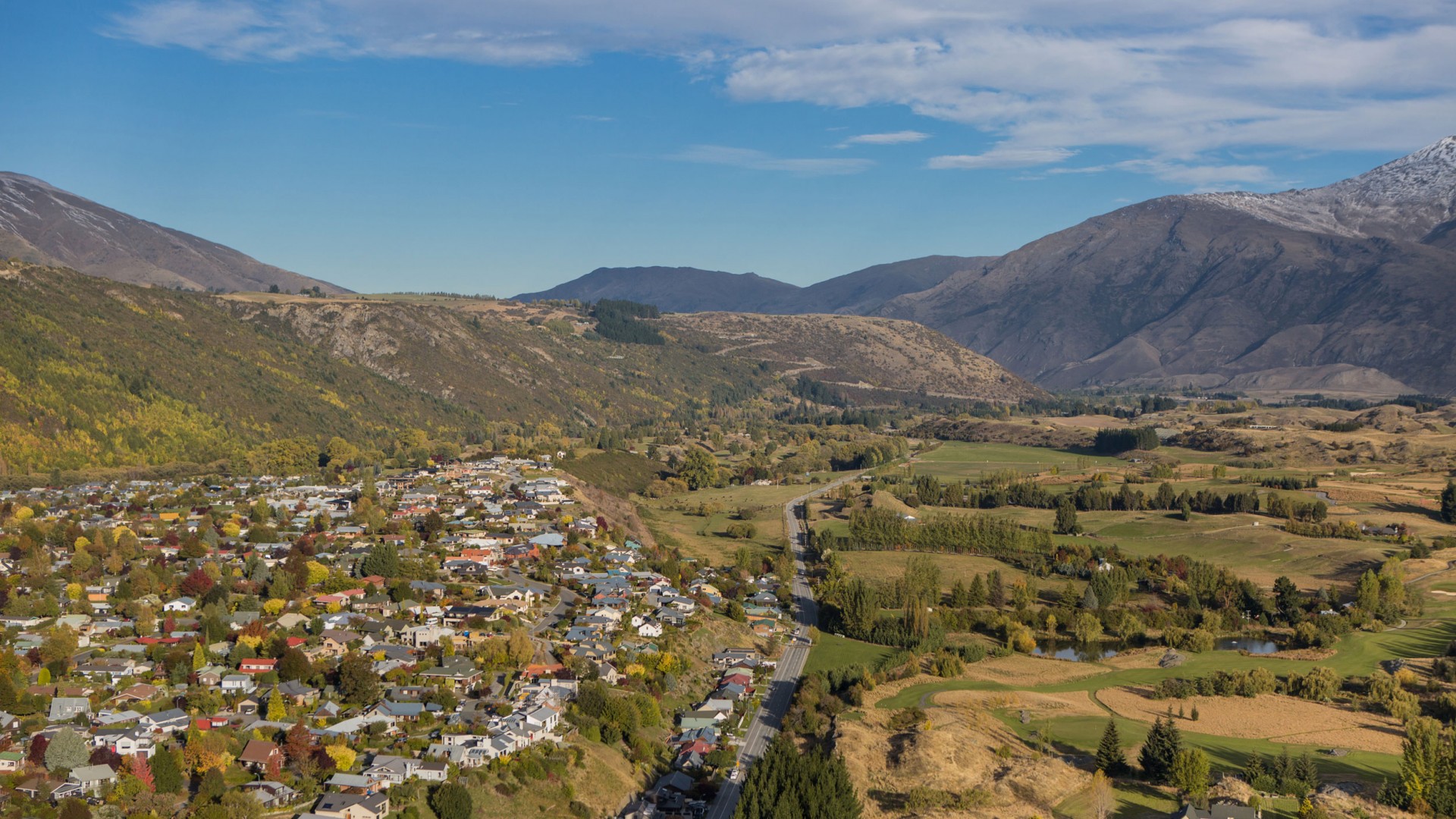 Views over Arrowtown