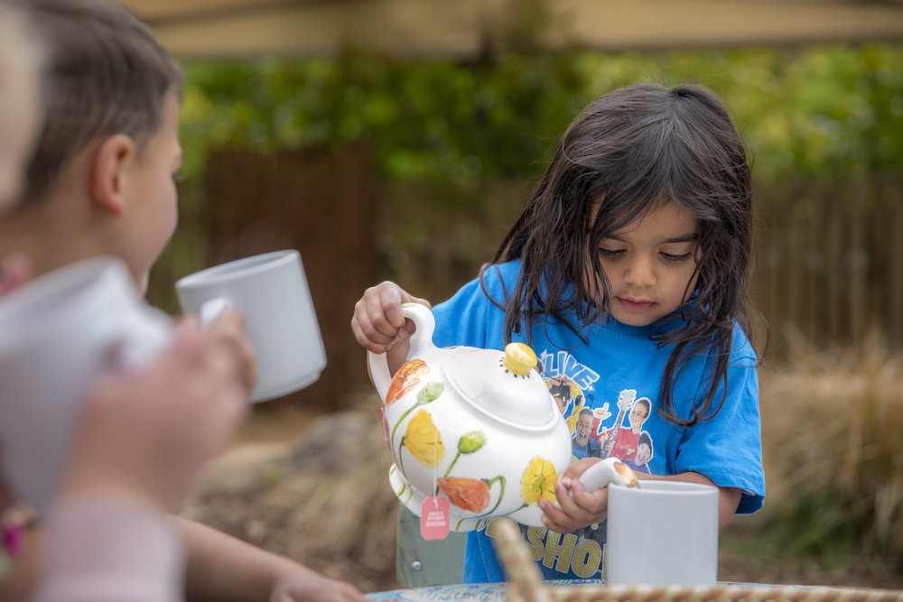 Arrowtown Preschool - Durham Street group play imagination
